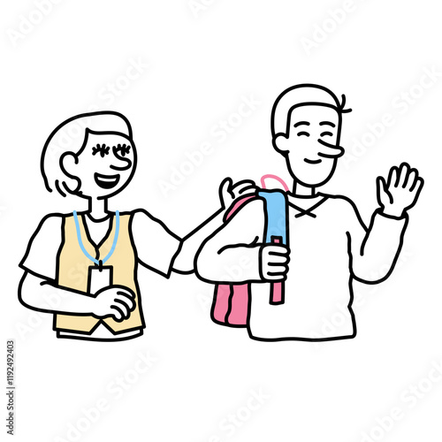 HR is introducing a new employee