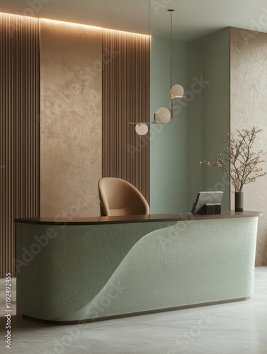 Modern Reception Desk Desig...