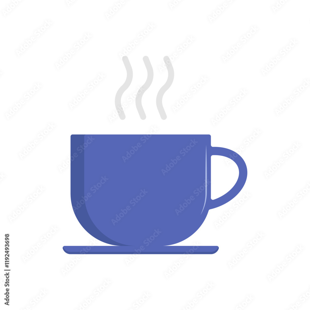Cup with hot coffee. Cup with hot coffee.