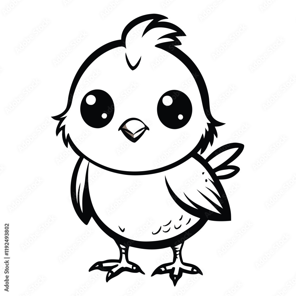 vector design silhouette of a chick vector design silhouette of a chick