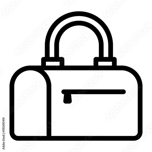 valise Line Icon