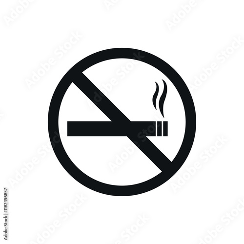 Do not smoke icon.