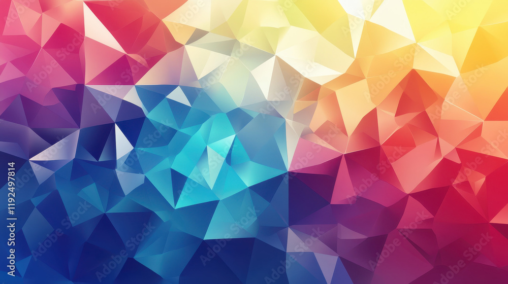 Stunning Colorful Geometric Abstract Background Design Stunning Colorful Geometric Abstract Background Design