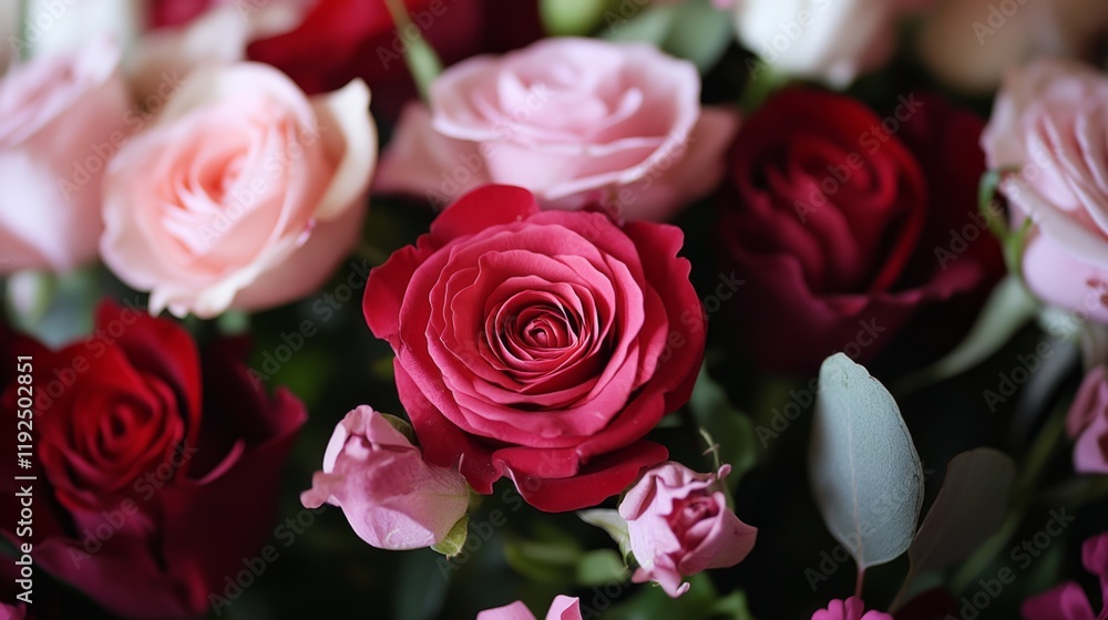 Vibrant Blooming Roses in Various Shades Celebrating Natural Beauty Vibrant Blooming Roses in Various Shades Celebrating Natural Beauty