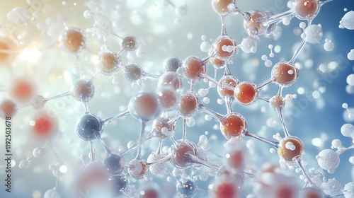 Molecular illustration of amines their roles in proteins carbohydrates and lipids photo