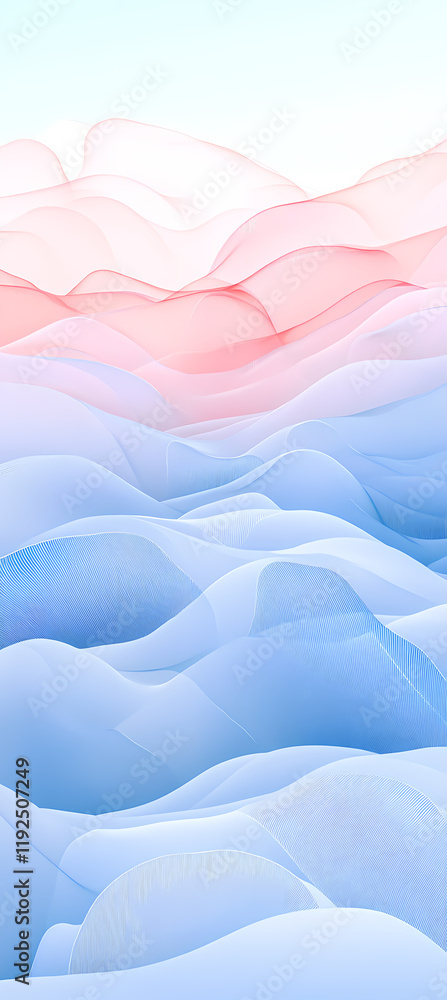Obraz premium Minimalist abstract background