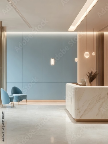 Modern minimalist office re...