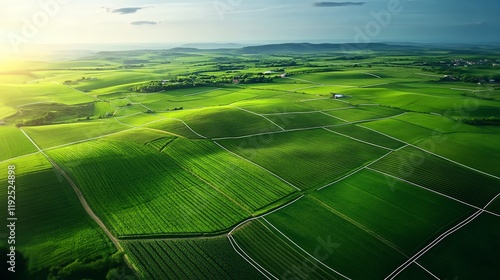 Smart agriculture data overlaid on a drone s live feed, digital technology overlay, techdriven farming solutions