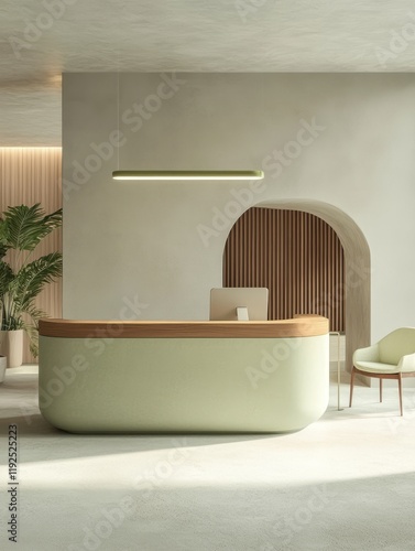 Modern Minimalist Office Re...