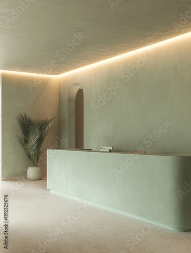 Modern Sage Green Reception...