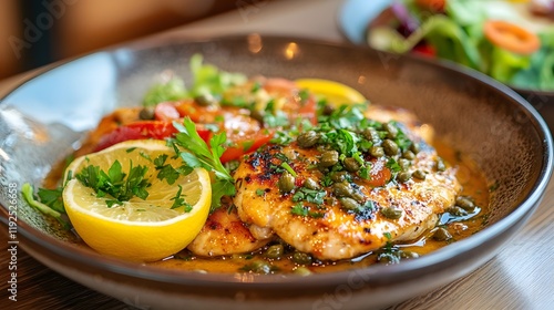 Delicious Chicken Piccata with Lemon Caper Sauce photo