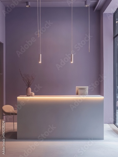 Minimalist Reception Desk M...