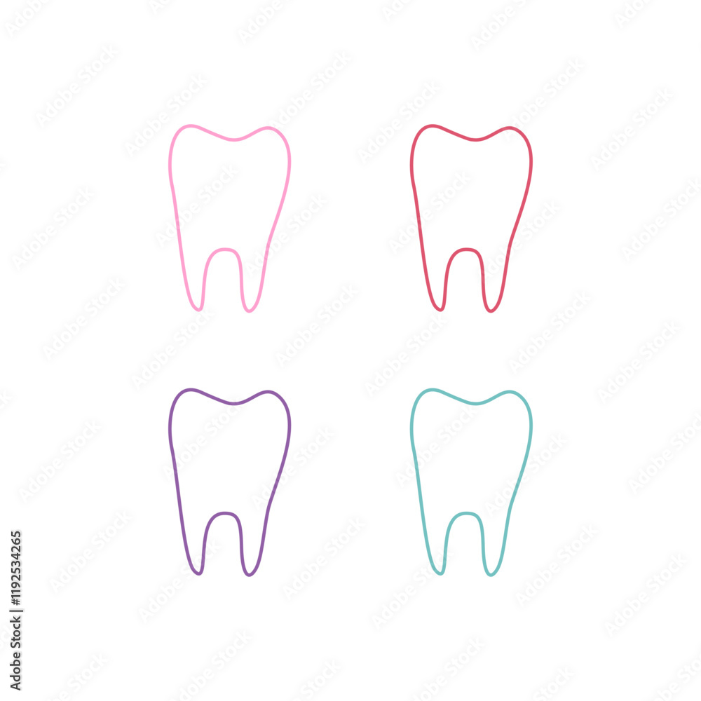 DENTAL CLINIC DENTIS SIGN SYMBOL LOGO VECTOR ISOLATED ON WHITE DENTAL CLINIC DENTIS SIGN SYMBOL LOGO VECTOR ISOLATED ON WHITE