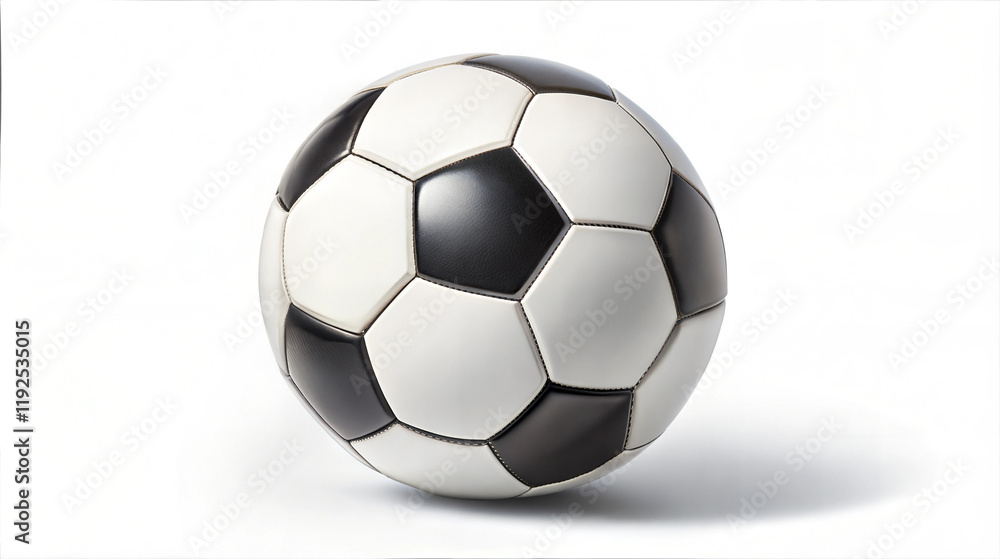 Fototapeta premium soccer ball isolated on white