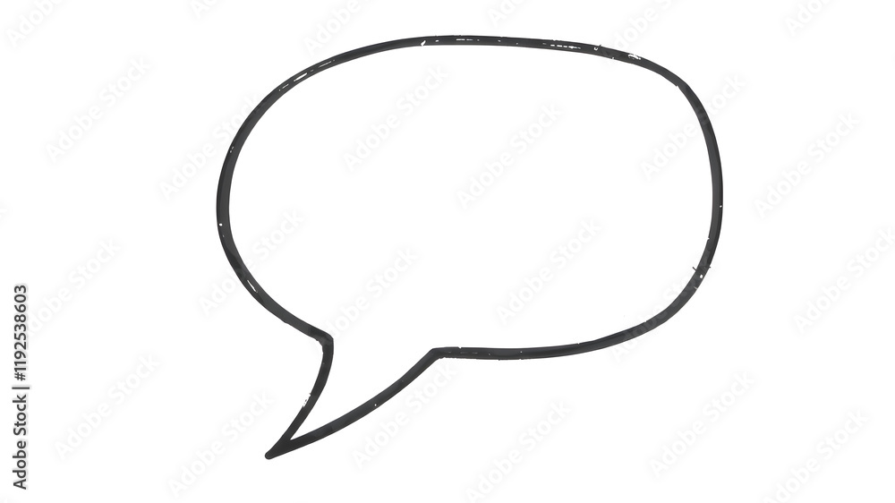 Hand drawn speech buble. Speech bubbles talk bubbles. AI generated image, ai. Hand drawn speech buble. Speech bubbles talk bubbles. AI generated image, ai.
