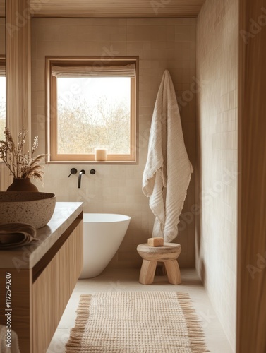 Minimalist Modern Bathroom ...