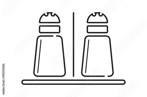 Salt and pepper.