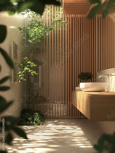Serene Minimalist Bathroom ...