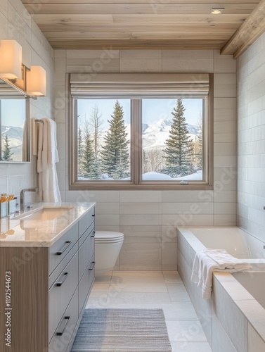 Luxurious Mountain View Bat...