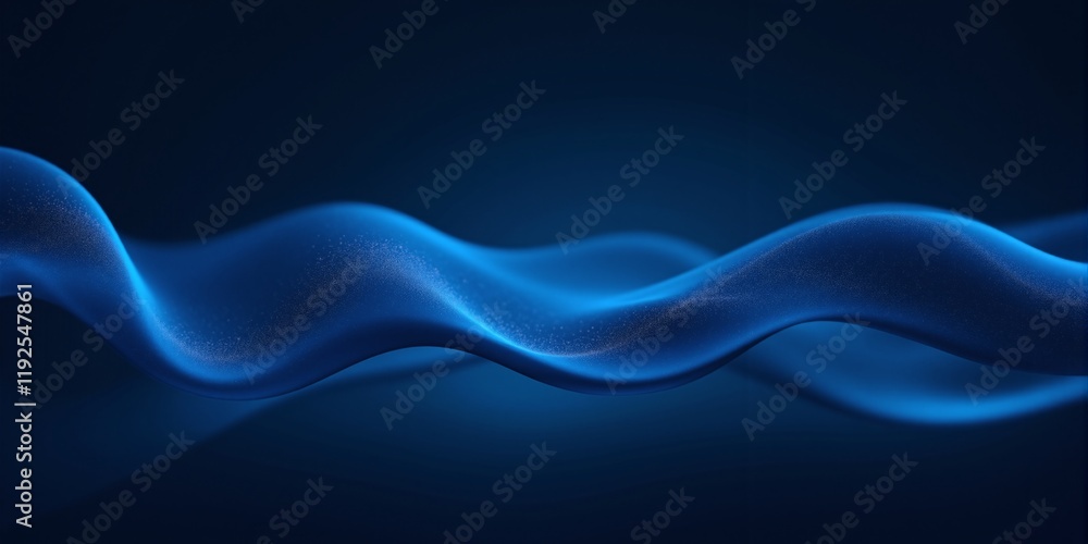Abstract Blue Wave Flowing Liquid Dynamic Curve Digital Art Background Abstract Blue Wave Flowing Liquid Dynamic Curve Digital Art Background