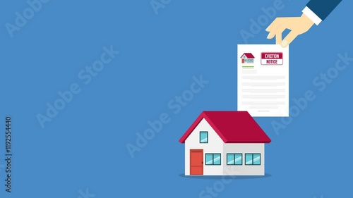 Wallpaper Mural House with an eviction notice sign	 Torontodigital.ca