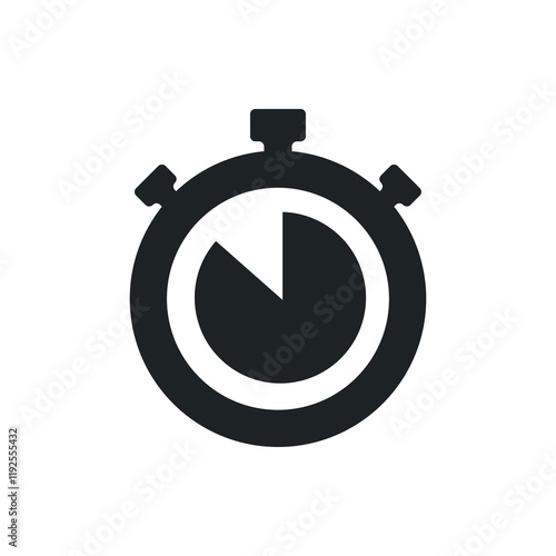 Timer icon. photo