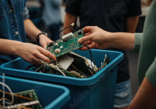 Sorting Electronic Waste for Recycling
