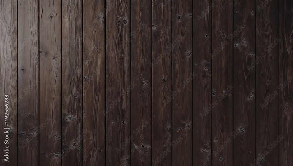 Dark wooden planks creating rustic background texture Dark wooden planks creating rustic background texture