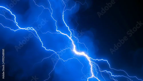 blue energy impulse, with white tones