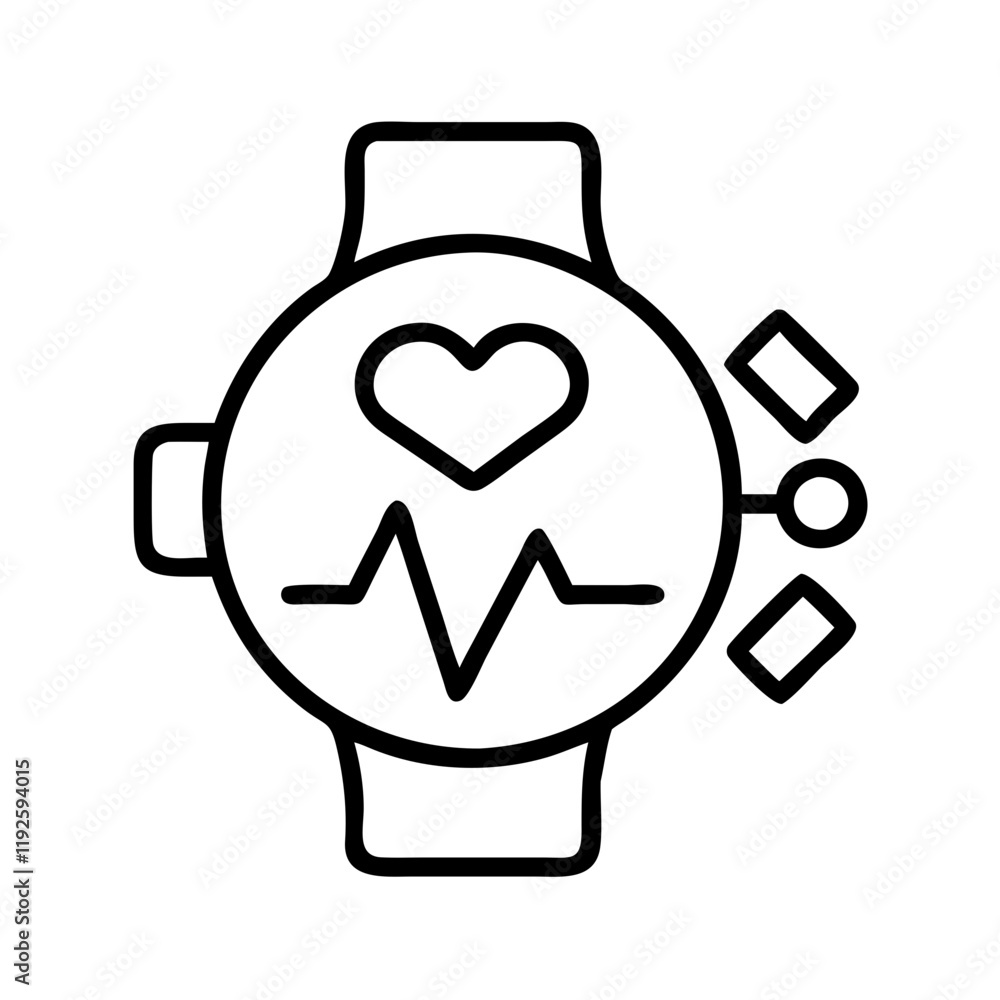 heart rate monitor for cyclists icon, heart rate monitor for cyclists vector, heart rate monitor for cyclists icon, heart rate monitor for cyclists vector,