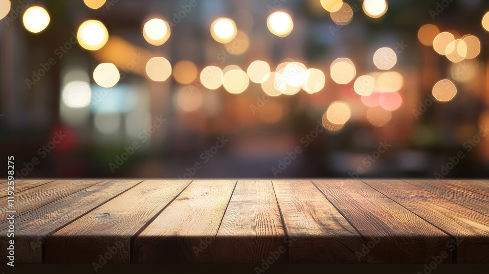 Wooden Tabletop with Blurred Bokeh Background Ideal for Product Display or Food Photography Wooden Tabletop with Blurred Bokeh Background Ideal for Product Display or Food Photography