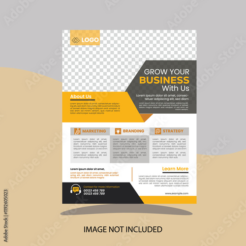 Premium Quality corporate flyer design