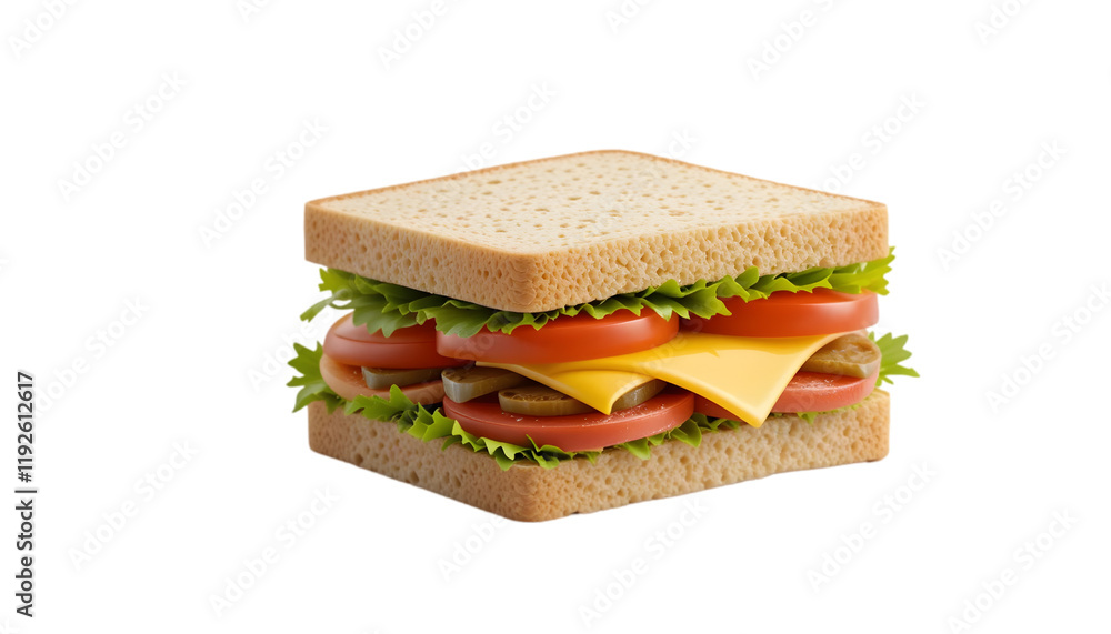 ham and cheese sandwich