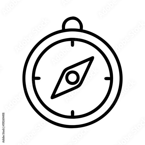 compass icon, compass line art - simple line art of compass, perfect for compass logos and icons and themed design Free Download compass icon, compass line art - simple line art of compass, perfect for compass logos and icons and themed design - GFXLoad