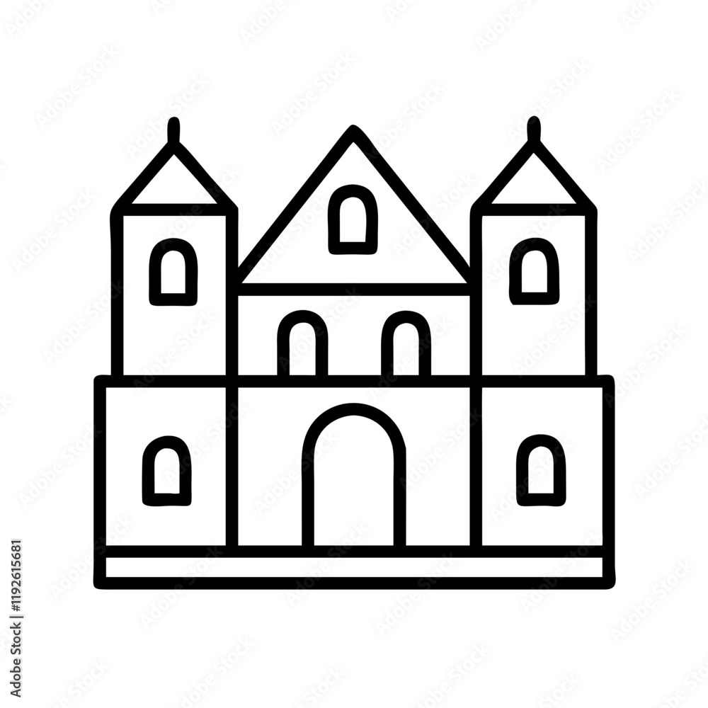 historic landmark icon, historic landmark line art - simple line art of historic landmark, perfect for historic landmark logos and icons and themed design historic landmark icon, historic landmark line art - simple line art of historic landmark, perfect for historic landmark logos and icons and themed design