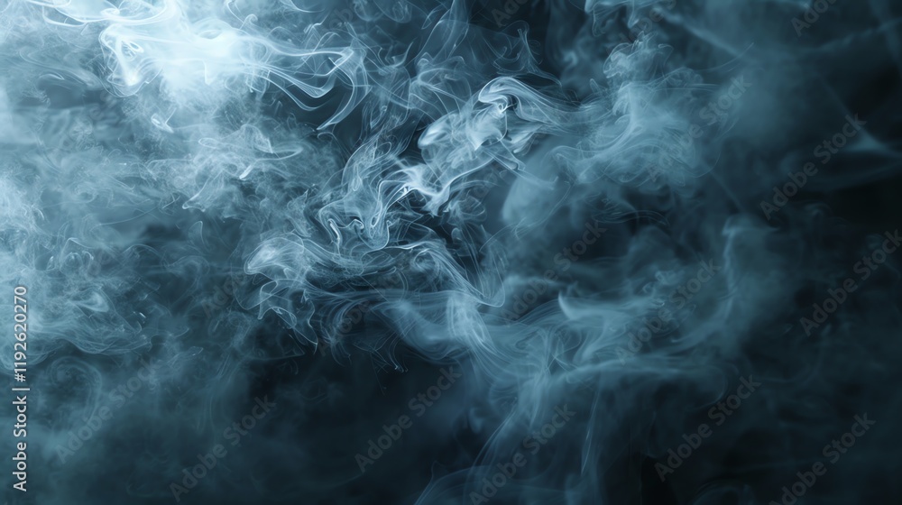 Abstract wisps of smoke against a dark background. Abstract wisps of smoke against a dark background.