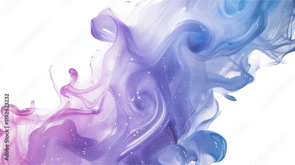 Fototapeta premium Abstract Swirling Colors - A Stunning Liquid Art Design