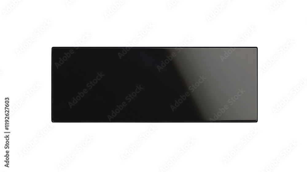 Sophisticated Black Glass Screen - Modern Technology Display Sophisticated Black Glass Screen - Modern Technology Display