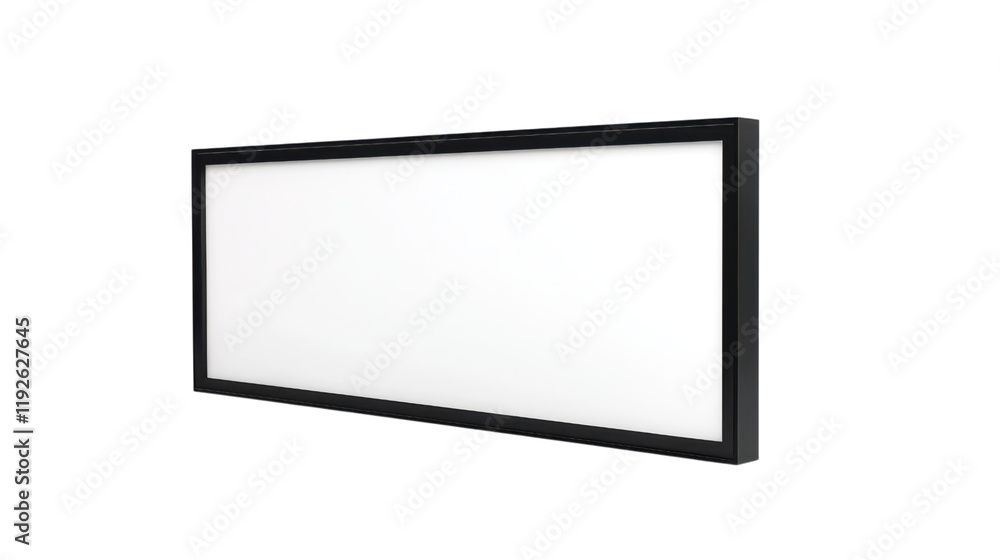 Sleek Black Framed LED Display Panel for Modern Technology Sleek Black Framed LED Display Panel for Modern Technology