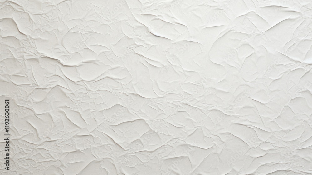 Fototapeta premium Abstract textured plaster white background with uneven surface