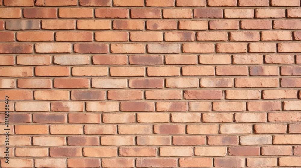 Obraz premium Brown brick wall background