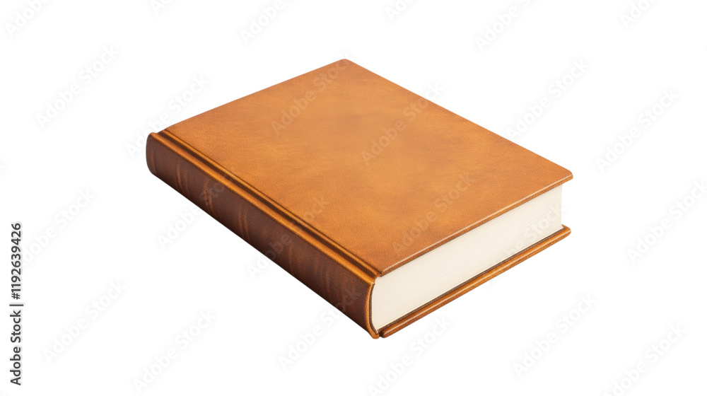 Stunning Brown Leather Bound Book - A Timeless Classic Stunning Brown Leather Bound Book - A Timeless Classic