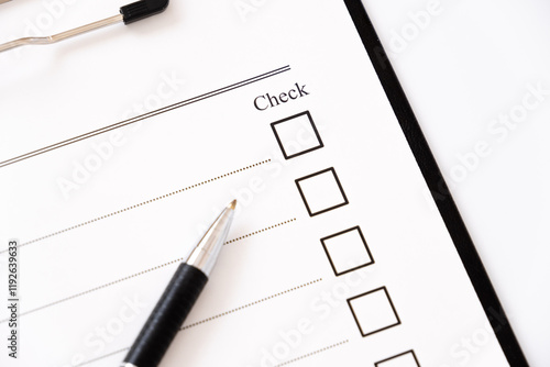 チェックリストやTo do list