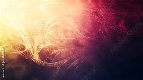 Abstract Swirling Light and Dark Hues Background