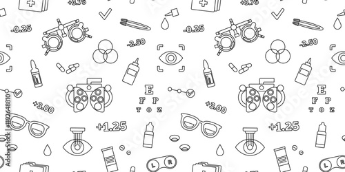 Eyesight examination pattern