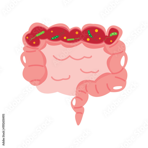 vibrio cholera bacteria infection disease concept