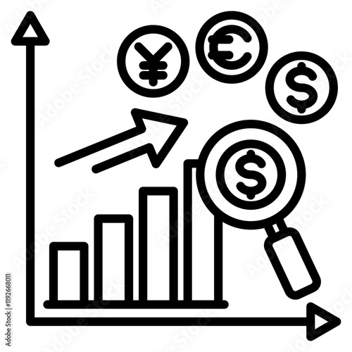 penny stock single icon