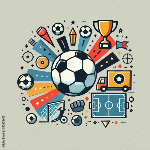 soccer ball infographic