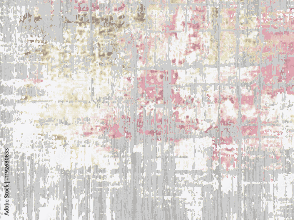 Obraz premium Modern stylish abstract texture. Seamless pattern. Geometric brush effect design and pattern for textile. Carpet. Texture, Abstract. Vector. Old paper. Background. Damask.