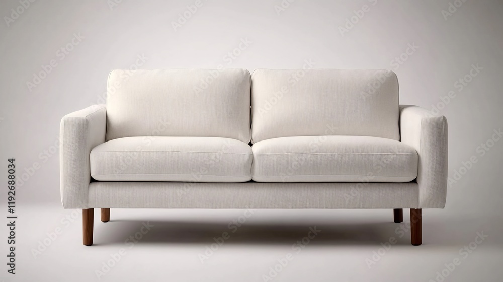 Elegant White Sofa: Modern Minimalist Design for Contemporary Living Rooms Elegant White Sofa: Modern Minimalist Design for Contemporary Living Rooms